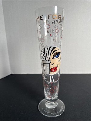 RITZENHOFF H. CHRISTIAN SANLADERER PILSNER BEER GLASS