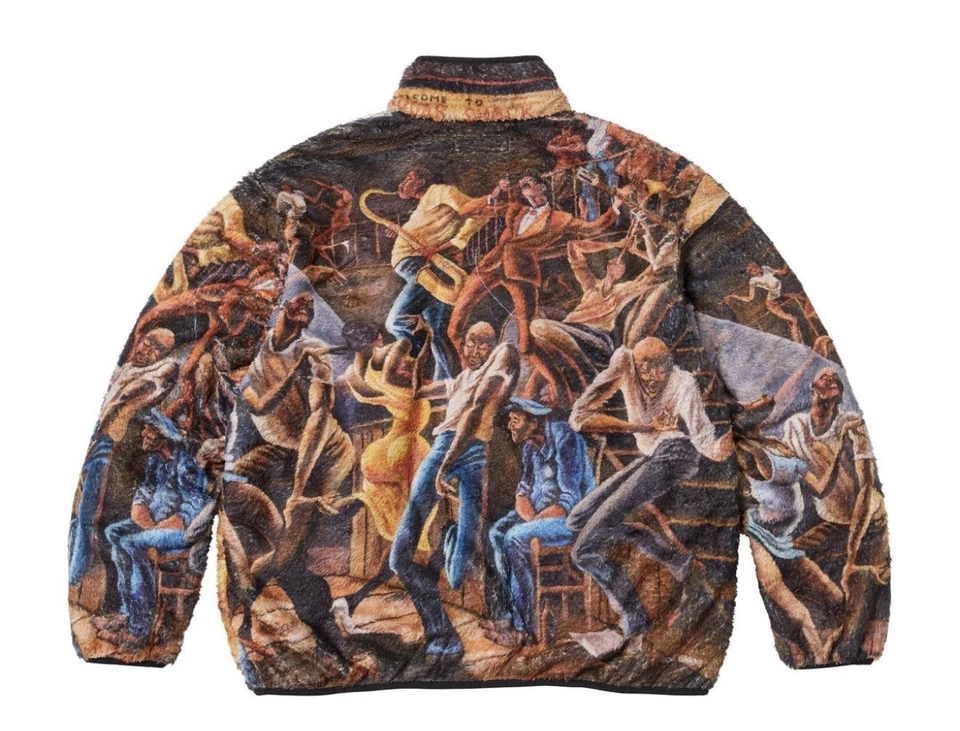 Chaqueta polar Supreme Ernie Barnes talla XL Foto 2 de 4