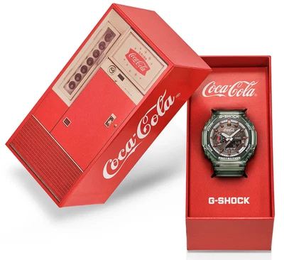 Casio G-SHOCK, Coca Cola GA-2100CC-3AER, NEUWARE - Bild 1 von 3