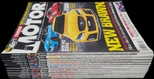 Motor Car Magazine 2012 x12 Yearly Bundle Lot