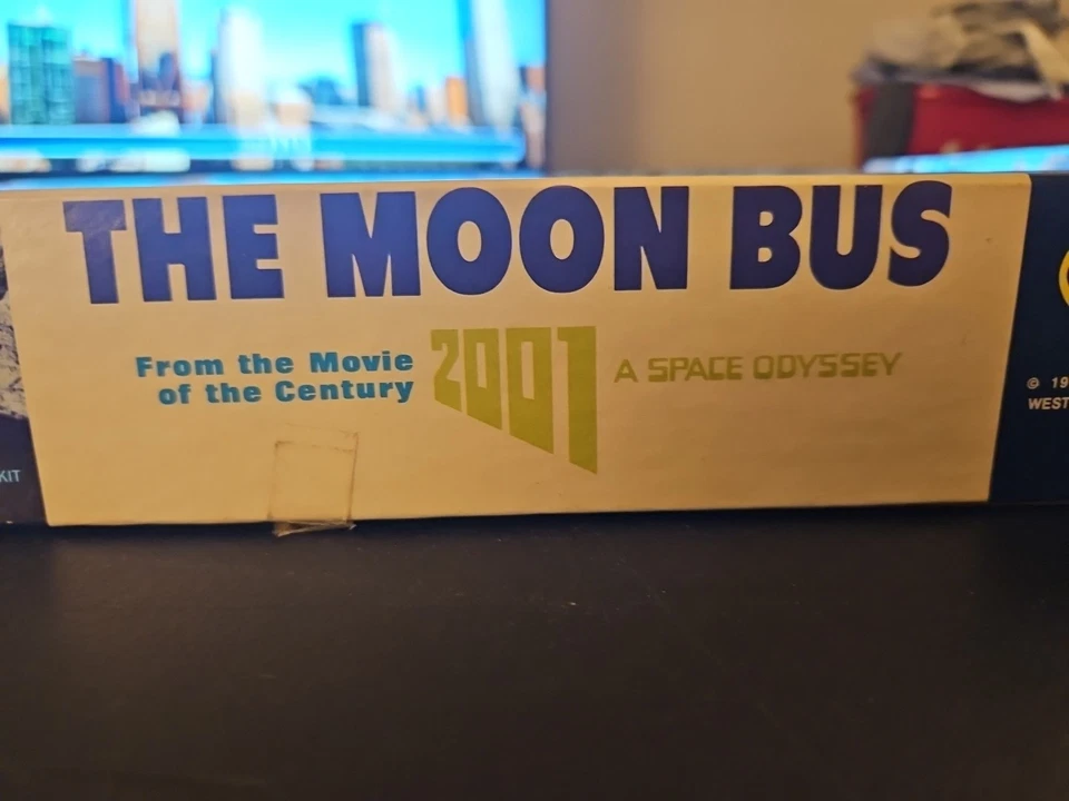 Kit modelo Aurora The Moon Bus 1969 vintage de 2001 una película Space Odyssey Foto 4 de 4