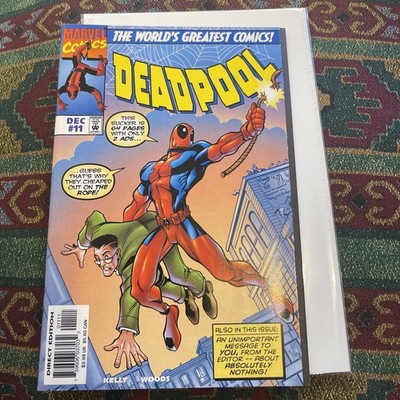 Deadpool #11 VF+  1997 Amazing Fantasy 15 Homage Marvel Comics !!!