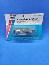 Vintage NOS TRW Service Line 12 V Complete Lighter w/ Ash Guard – Still Carded
