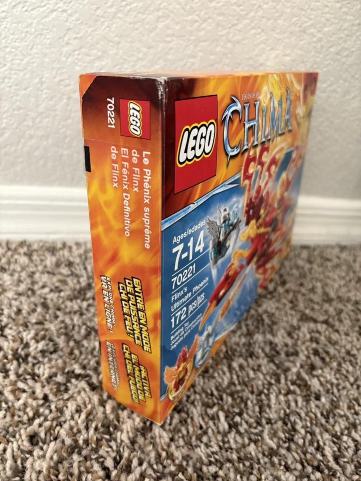 LEGO Legends of CHIMA: Flinx's Ultimate Phoenix (70221) Nuevo Precintado Foto 3 de 4