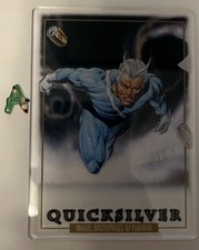 2024 SkyBox Marvel Masterpieces ’92 Platinum Quicksilver Plexi #71