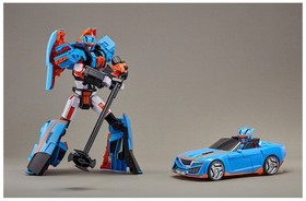 Tobot C Transformer Robot Police Car Action Figure Toy 2025 Korean Animation Cop