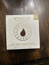 Spongelle Body Wash Infused Multi Use Pearl Blossom Buffer