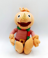 Bob the Builder Spud the Scarecrow Plush Toy Rare Poseable Hasbro 12"