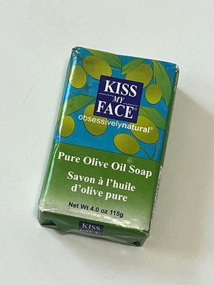 #ad #ad Kiss My Face Pure Olive Oil Soap Made in Greece Vintage 4oz Natural Soap $5.99