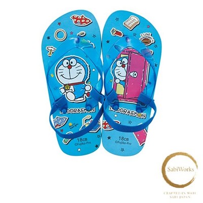 New Skater (Skater) Kids Beach sandals Doraemon Sticker Sanrio 18cm SDBE18-A