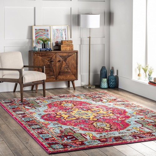 Corbett Vintage Bohemian Area Rug, 9x12, Multi