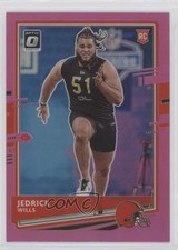 2020 Panini Donruss Rookie Optic Preview Pink Prizm Jedrick Wills #P-269 7l6