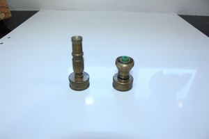 Vintage Brass Spray Nozzle Lot of 2 Includes Little Big Shot Made in USA