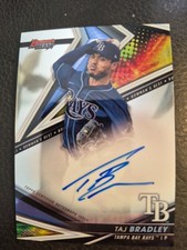 2022 Bowman Best B22-TB Taj Bradley Autograph&' 23 Bowman Platinu Taj Bradley RC