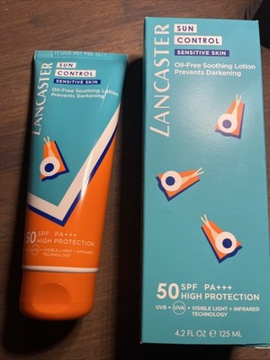 Lancaster Sonnencreme, oil free soothing Lotion 50 spf PA+++ 125 ml