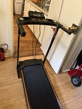 Electric Compact Folding Treadmill Black for ...
