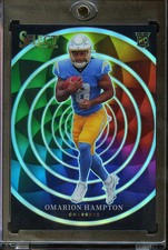 Omarion Hampton 2025 Select Color Wheel Prizm CASE HIT Rookie RC LA Chargers