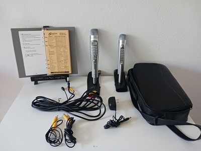 Magic Sing Xtreme LP000012 Karaoke 2 Mic System Tagalog Song Book Leather Case
