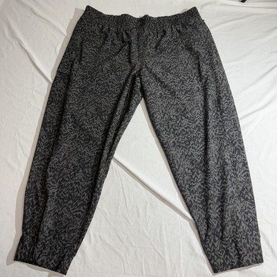 Columbia Women's Active Fit Omni Shield Pants  Black Gray Pattern Size 2X