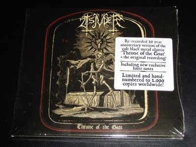 Tsjuder: Throne Of The Goat 1997-2017 - Limited Edition CD 2018 USA SOM 463D NEW