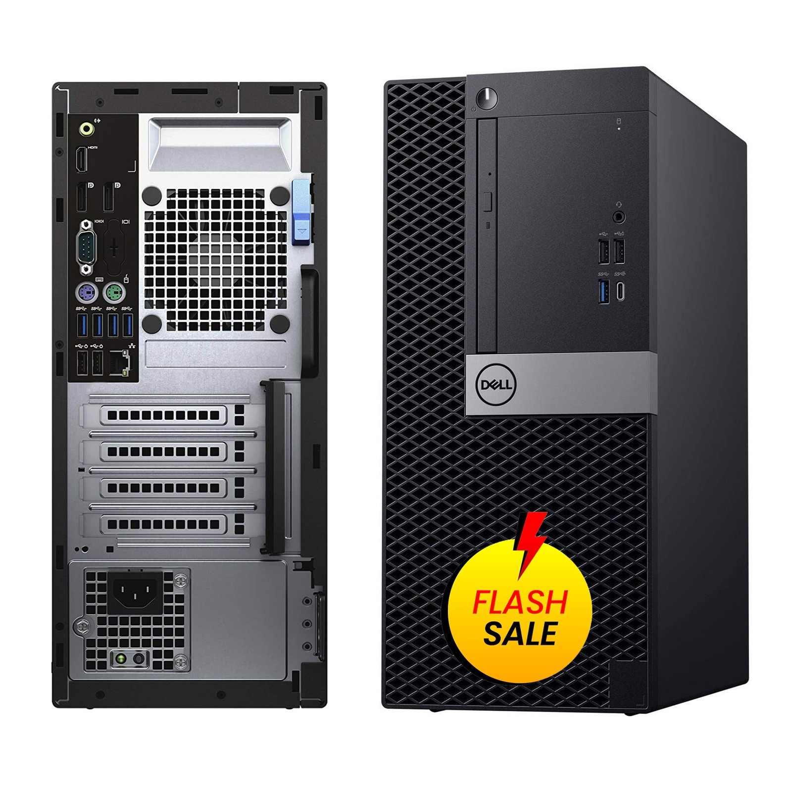 Dell Desktop Computer MT PC i7 RAM DDR4 64GB SSD 1TB Windows 11 WIFI