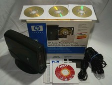HP Multi DVD-840 External DVD±RW LightScribe Double Layer + Accessories + Blanks