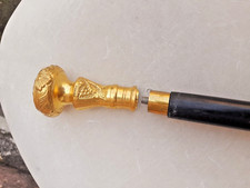 Nautical Solid Brass Head Handle Only for Handmade Wooden Walking Stick Cane New