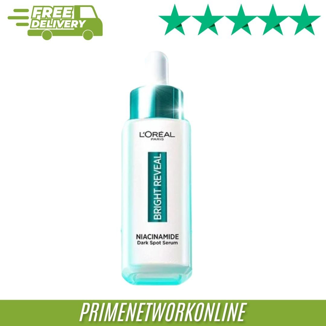 L’Oréal Paris Bright Reveal Niacinamide Dark Spot Serum 30ml 100% ORIGINAL ⭐⭐⭐⭐⭐