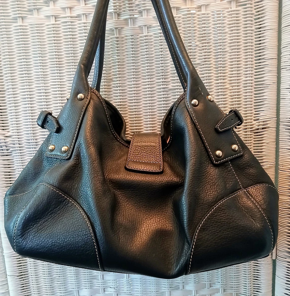 Bolso de hombro de cuero Dooney and Bourke Annalisa Foto 2 de 4