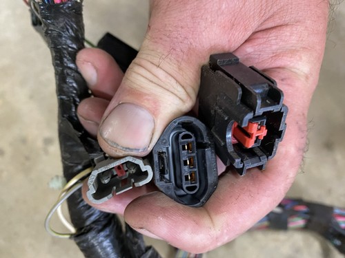 Arnés de cableado de tablero 96-97 Ford F250 F350 7,3 7,3 L diésel XLT F6TB-14401 Obs OEM - Imagen 20 de 22