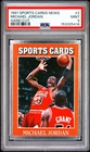153325418 Michael Jordan 1991 Sports Cards News #2 PSA 9
