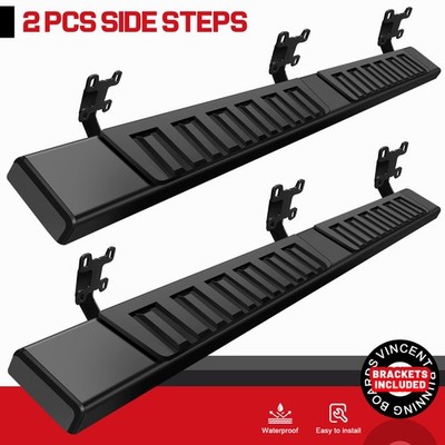 For 1999-2016 Ford F250 F350 Super Duty Crew Cab 6'' Bar Side Step Running Board