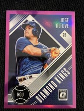 2018 Panini Donruss Optic Diamond Kings Jose Altuve #11 Pink Prizm