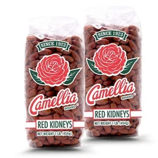 Camellia Brand Dried Red Kidney Beans – Premium Non-GMO 16 Ounce (Pack of 2) 