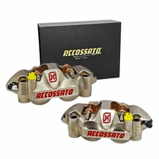 Pinze Freno Radiali ACCOSSATO Forgiata Monoblocco Interasse 108mm Nichel MF9626