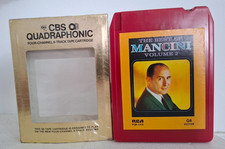 8 TRACK TAPE - QUADRAPHONIC - HENRY MANCINI  - THE BEST OF - 8 TRACK CARTRIDGE