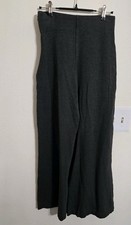 Pre-loved QUINCE Women's Gray Stretch Pointe Wide-leg Pants Sz S