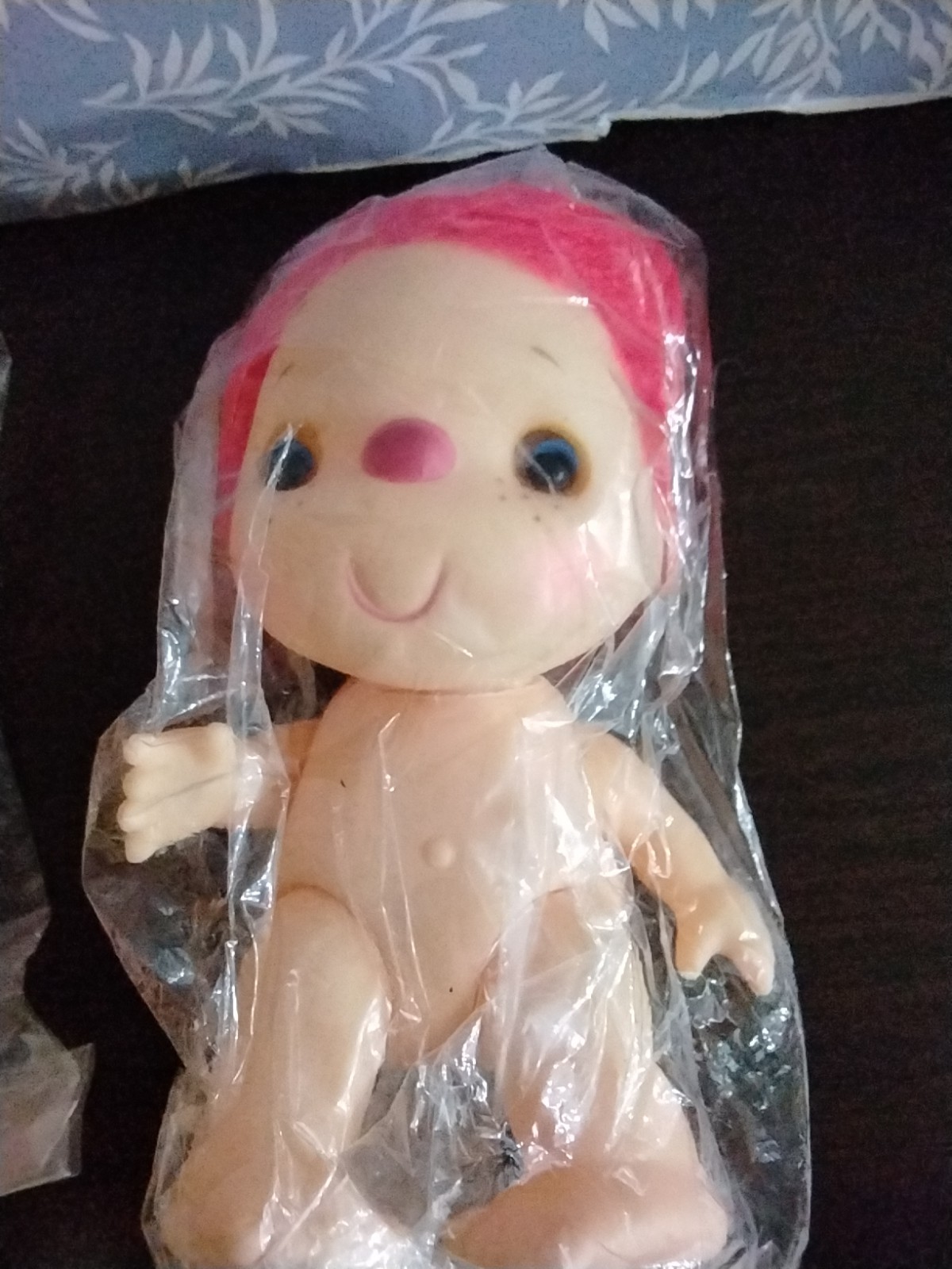 vintage Kewpie - Style Plastic Dolls Still In Packing . 5 Dollars Each .