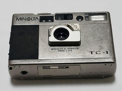 名機　MINOLTA TC-1 MINOLTA（ミノルタ）TC-1／最小・至高の高級コンパクトサンライズ