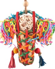 KATUMO Bird Toys Parakeet Toy Cockatiel Shredding 1 Pcs, Multicolor