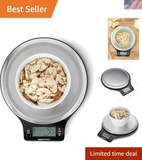 Sleek Stainless Steel Digital Scale - Weighs Food Accurately in Multiple Units