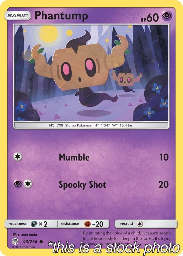 Phantump - 93/236 - SM - Cosmic Eclipse - NM