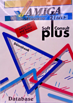 COMMODORE AMIGA -- DATENBANK / DATABASE (SOFT CONSULT PLUS)