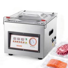 VEVOR Chamber Vacuum Sealer Sealing Packing Machine 2.2 Gal 12" Bar 180W Pump