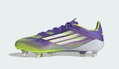 adidas F50 ELITE SG Soccer Cleats Purple Green JH7633 Mens Size 6