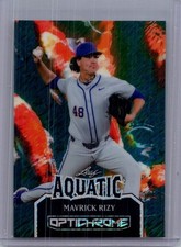 Mavrick Rizy 2025 Leaf Optichrome Baseball 1/1 Pre Production Proof