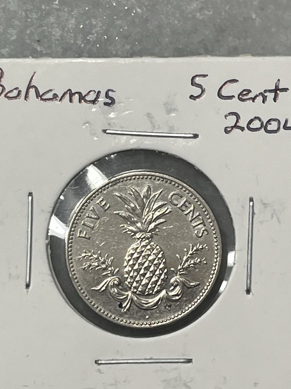 2004 Bahamas 5 Cent Coin