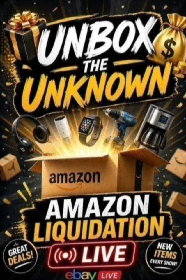 Unbox the Unknown 🎁💰 Amazon Liquidation Live