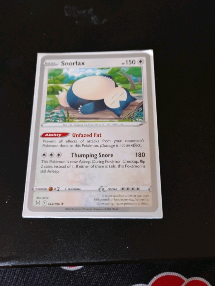 Snorlax - 2023 (Gabriel Fernandez) 143/196 World Championship