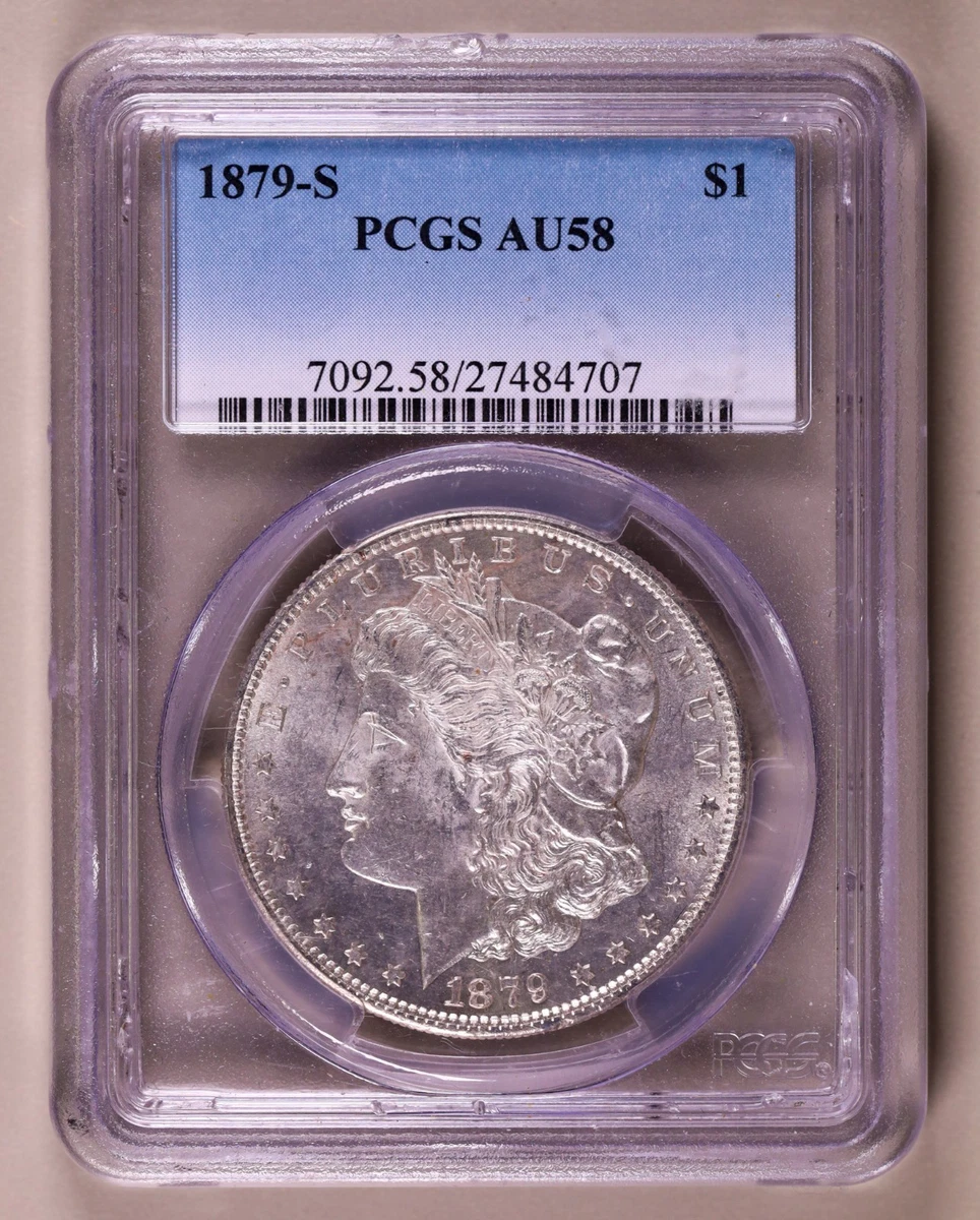 AU 58 Graded 1879 Year Morgan US Dollars (1878-1921) for sale | eBay